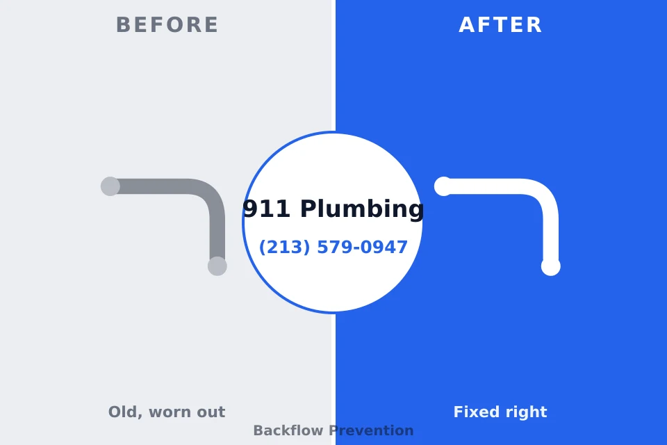 Before and after: plumbing company Cleveland, GA